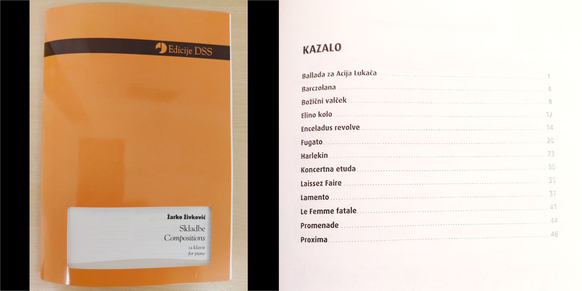 Saga For Piano by Žarko Živković